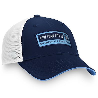 Men's Fanatics Branded Navy New York City FC Defender Adjustable Hat