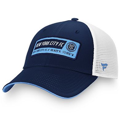 Men's Fanatics Branded Navy New York City FC Defender Adjustable Hat