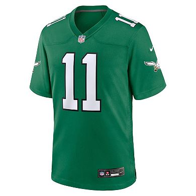 Youth Nike A.J. Brown Kelly Green Philadelphia Eagles Game Jersey