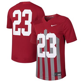 Men's Nike #23 Cardinal Iowa State Cyclones Football Game Jersey