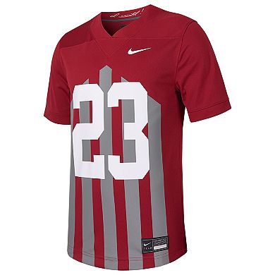 Men's Nike #23 Cardinal Iowa State Cyclones Untouchable Football Replica Jersey