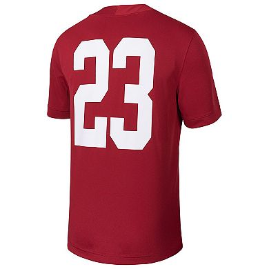 Men's Nike #23 Cardinal Iowa State Cyclones Untouchable Football Replica Jersey