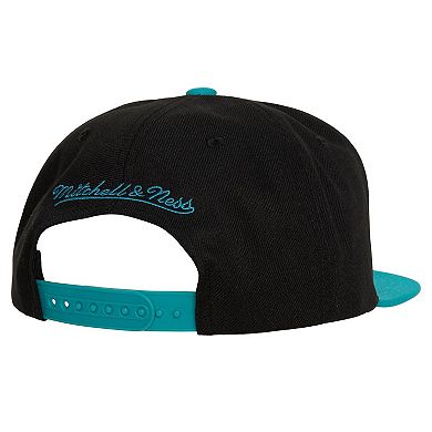 Men's Mitchell & Ness Black San Jose Sharks Core Team Ground 2.0 Snapback Hat