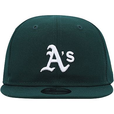 Infant New Era Green Oakland Athletics My First 9FIFTY Adjustable Hat
