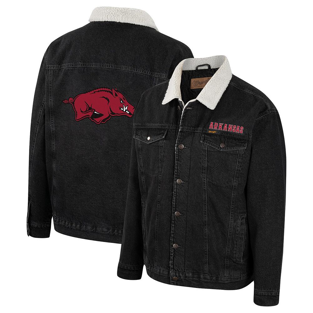 Men's Colosseum x Wrangler Charcoal Arkansas Razorbacks Western