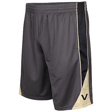 Men's Colosseum Charcoal Vanderbilt Commodores Turnover Shorts