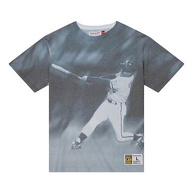 Men's Mitchell & Ness George Brett Kansas City Royals Cooperstown Collection Highlight Sublimated Player Graphic T-Shirt