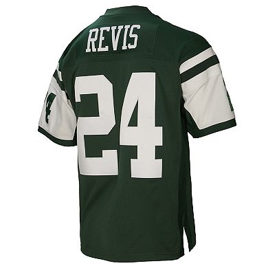 Men's Mitchell & Ness Darrelle Revis Green New York Jets 2009 Legacy Retired Player Jersey