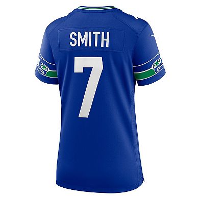 Women's Nike Geno Smith Royal Seattle Seahawks Player Jersey