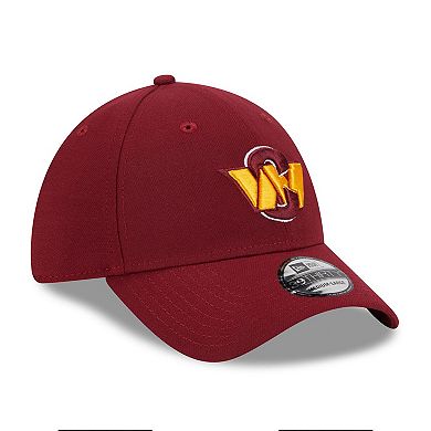 Men's New Era Burgundy Washington Commanders City Originals 39THIRTY Flex Hat