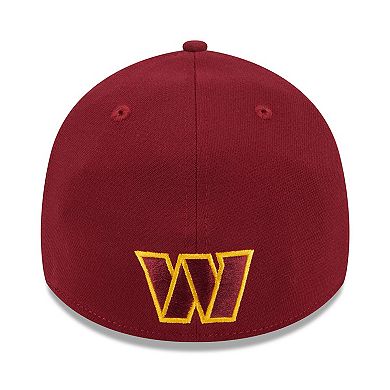 Men's New Era Burgundy Washington Commanders City Originals 39THIRTY Flex Hat