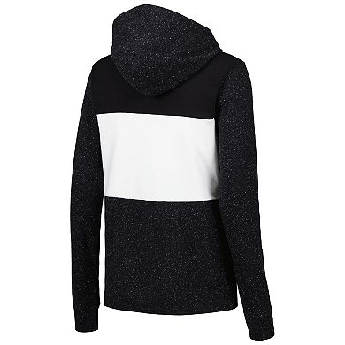 Women's Antigua Black Las Vegas Raiders Wicket Pullover Hoodie