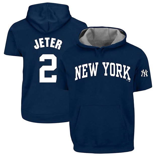 New york yankees short sleeve hoodie best sale