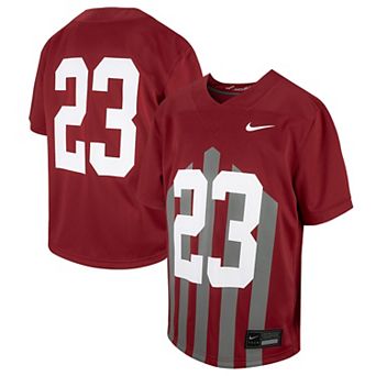 Youth Nike #23 Cardinal Iowa State Cyclones Football Game Jersey