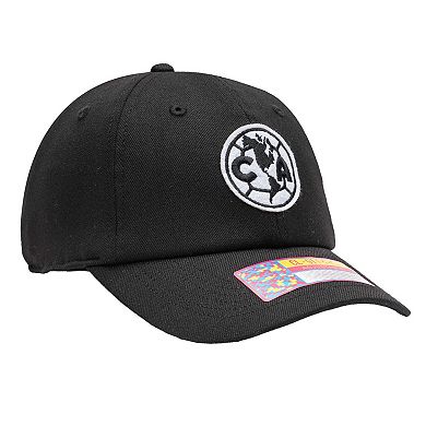 Men's Black Club America Berkeley Classic Adjustable Hat