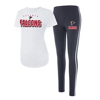 Women's Concepts Sport Charcoal Atlanta Falcons Sonata T-Shirt & Leggings Set