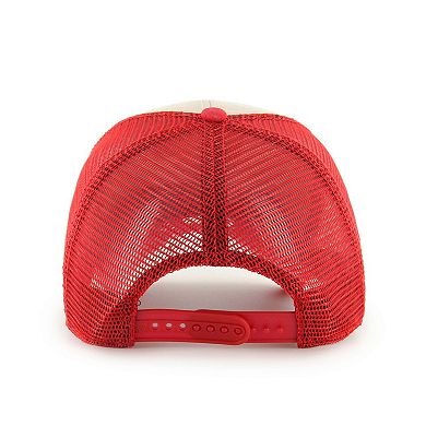 Men's '47 Red Washington Nationals Breakout MVP Trucker Adjustable Hat