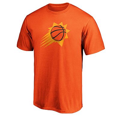 Men's Fanatics Branded Orange Phoenix Suns Primary Logo T-Shirt