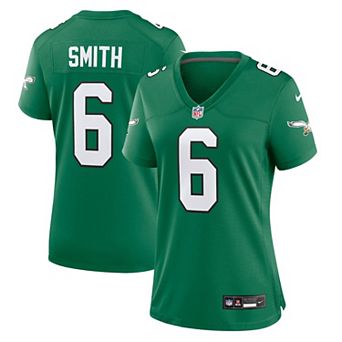Women's Nike DeVonta Smith Kelly Green Philadelphia Eagles Alternate Player Game Jersey
