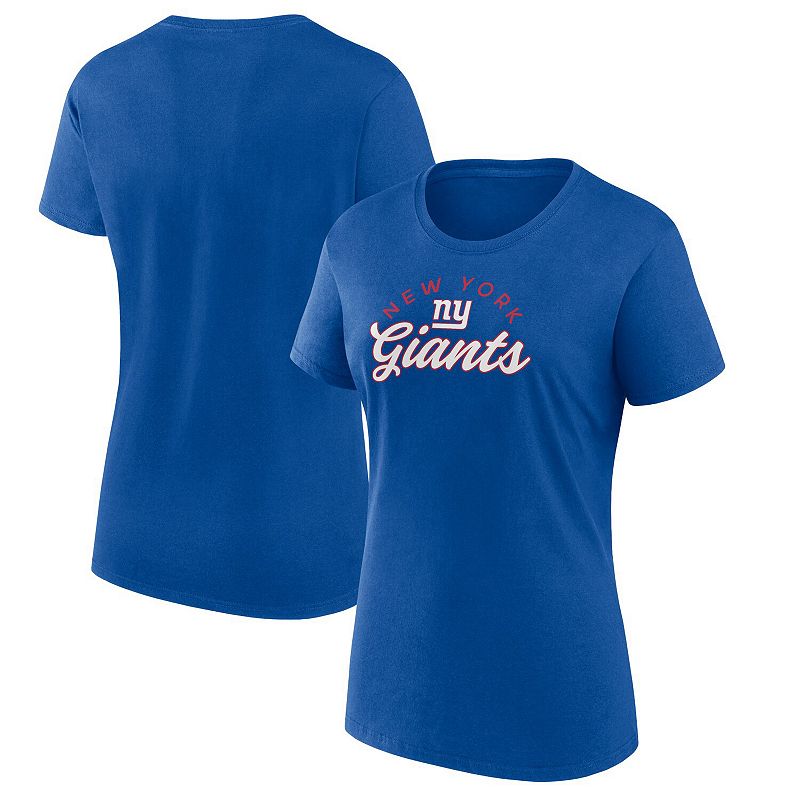 Women's Fanatics Branded Royal New York Giants Primary Component T-Shirt,