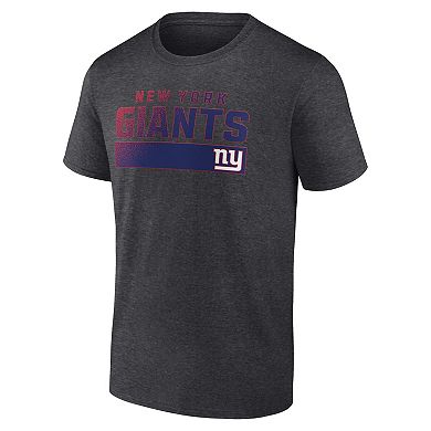 Men's Fanatics Branded  Charcoal New York Giants T-Shirt