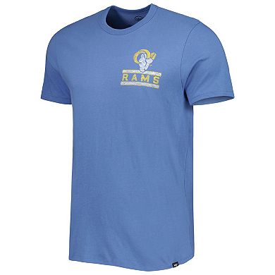 Men's '47 Royal Los Angeles Rams Open Field Franklin T-Shirt