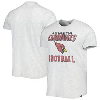 Men's '47 Heathered Gray Arizona Cardinals Dozer Franklin Lightweight T-Shirt