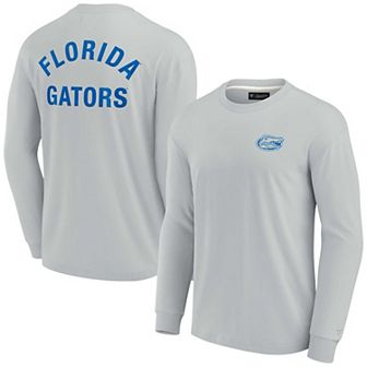 Unisex Fanatics Signature Gray Florida Gators Super Soft Long Sleeve T-Shirt