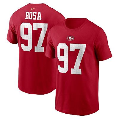 New San Francisco 49ers Nick Bosa 97# orders Red Jersey