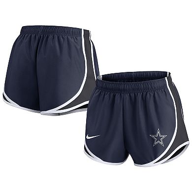 Women's Nike Navy Dallas Cowboys Plus Size Tempo Shorts