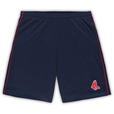 Men's ProfileÂ Navy Boston Red Sox Big & Tall Mesh Shorts