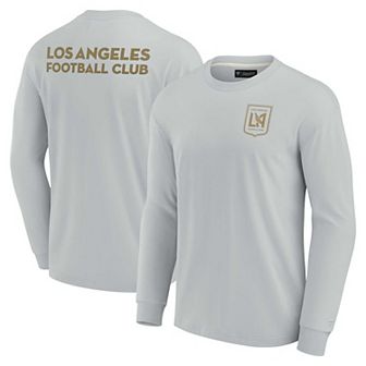 Unisex Fanatics Signature Gray LAFC Super Soft Long Sleeve T-Shirt