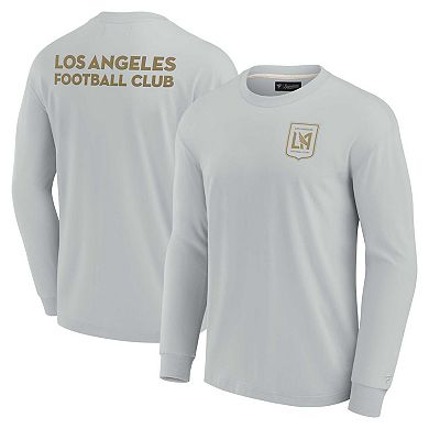 Unisex Fanatics Signature Gray LAFC Super Soft Long Sleeve T-Shirt