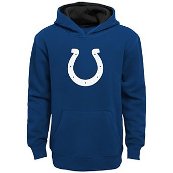 Youth Royal Indianapolis Colts Prime Pullover Hoodie