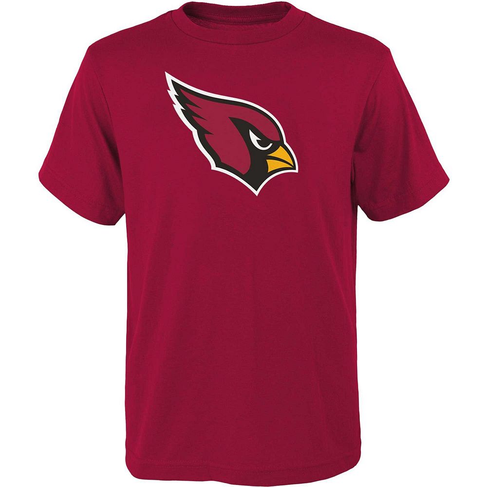 Youth Outerstuff Cardinal Arizona Cardinals Primary Logo T-Shirt