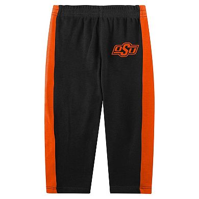 Infant Orange Oklahoma State Cowboys Rookie Of The Year Long Sleeve Bodysuit and Pants Set