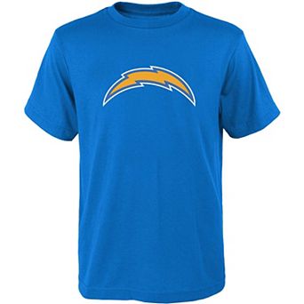 Youth Outerstuff Powder Blue Los Angeles Chargers Primary Logo T-Shirt