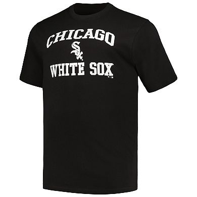 Men's Profile Black/Heather Gray Chicago White Sox Big & Tall T-Shirt Combo Pack