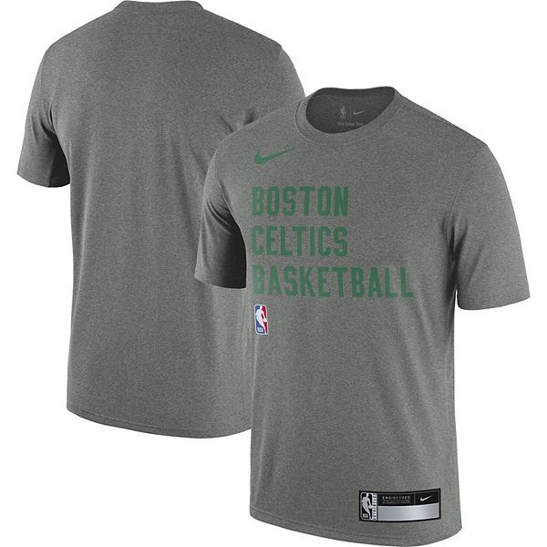 Men's Nike Heather Gray Boston Celtics 2023/24 Sideline Legend ...