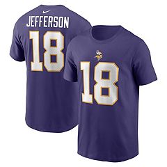 Mens NFL Minnesota Vikings T-Shirts Short Sleeve Tops