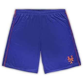 Men's Profile Royal New York Mets Big & Tall Mesh Shorts