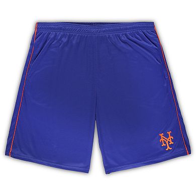 Men's ProfileÂ Royal New York Mets Big & Tall Mesh Shorts