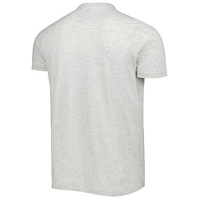 Men's '47 Heathered Gray Detroit Lions Dozer Franklin Lightweight T-Shirt