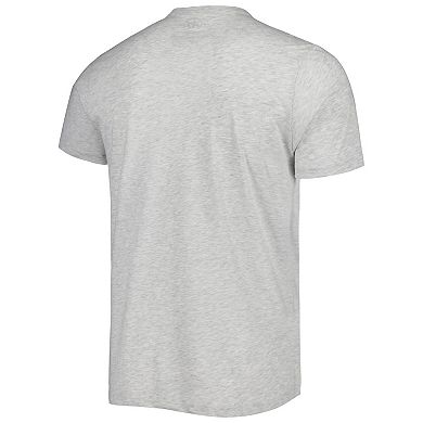 Men's '47 Heathered Gray New Orleans Saints Dozer Franklin Lightweight T-Shirt