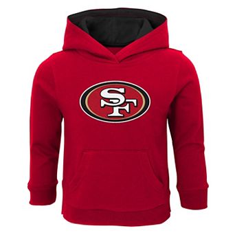 Toddler Scarlet San Francisco 49ers Prime Pullover Hoodie