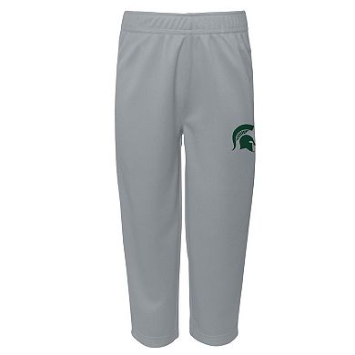 Toddler Green Michigan State Spartans Two-Piece Red Zone Jersey & Pants Set