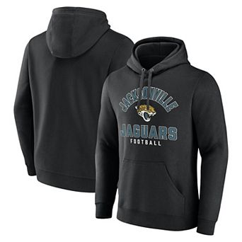 Men's Fanatics Branded Black Jacksonville Jaguars Between the Pylons Pullover Hoodie