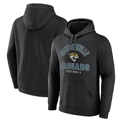 Men's Fanatics Branded Black Jacksonville Jaguars Between the Pylons Pullover Hoodie