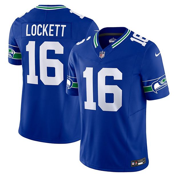 Men s Nike Tyler Lockett Royal Seattle Seahawks Vapor F.U.S.E. Limited Jersey