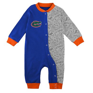 Infant Royal Florida Gators Playbook Two-Tone Sleeper